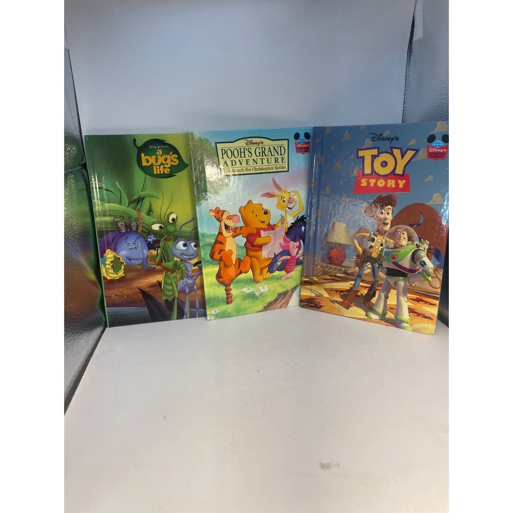 Walt Disney's Pooh's Grand Adventure , bug life, Toy Story all three